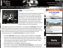 Tablet Screenshot of pianolessonteacher.com